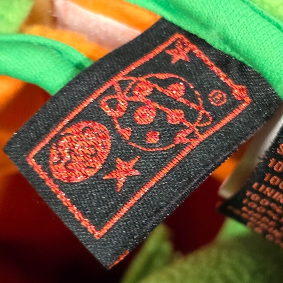 Halloween Pumpkin Costume Toddler 2T Orange Jack O Lantern Outfit - Picture 5 of 7